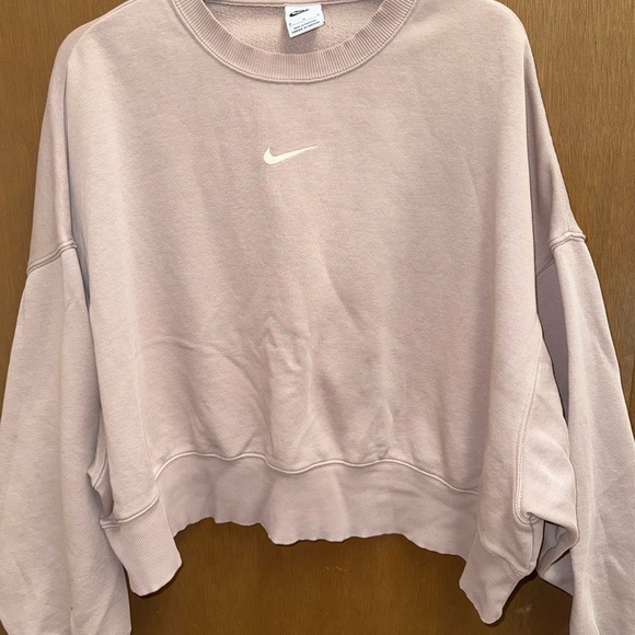 Nike Tops - Women’s Nike Sportswear Phoenix Fleece Over-Oversized Crew Neck Sweatshirt